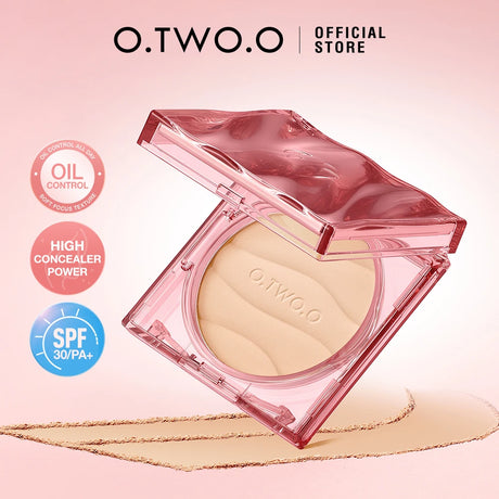 2in1 Setting Sun Protection Weightless Matte Powder Long Lasting High Concealer Power Waterproof Oil Free Compact