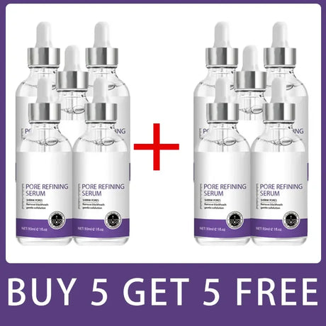 Pore Shrinking Serum Face Removing Large Pores Tightening Facial Pore Minimizing Essence Skin Care Beauty Firm Skin