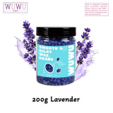 WUWUVISTA Wax Beads 200g(7.05oz) Bottle Hair Removal Hard Wax Beans Hot Waxing Beeswax for Wax Heater Painless for All Hair&Skin
