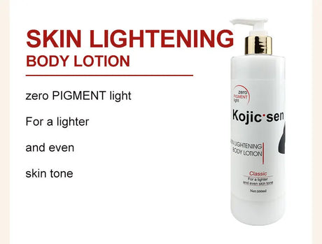 500ml Fast Whitening Cream For Dark skin Kojic Sen Moisturizing Lightening Body Lotion Skin Care for Flawless Even Skin Tone