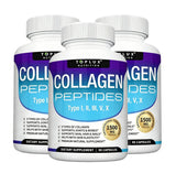 Premium Collagen Peptides Supplement 1500mg Collagen Peptides Complex for Hair, Nails, Skin, Bone & Joint Health - 90 Capsules