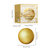 Gold Bath Salt Ball 100g (Sinking Ball) Deep Cleansing Body Bath Salt Ball for Relaxation And Skin Care