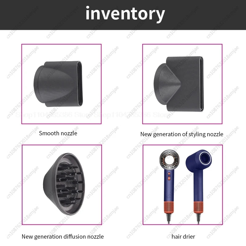 Professinal Leafless For Dyson Hair Dryer Negative Ion Quick Dry Home Powerful Hair Constant Flyaway Attachment Anion Electric