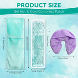 Reusable Cooling Gel Bead Ice Pack – Soothes & Comforts, Includes Washable Sleeve, Ideal for Postpartum Recovery & Daily Care
