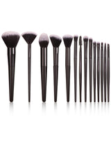 Black Makeup Brush Set Professional Super soft detail brush Blush Brush Foundation Concealer Eyeshadow Brush Women Beauty Tool