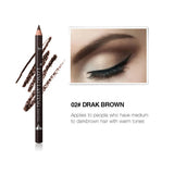 2pcs MENOW 3 Colors Long Lasting Waterproof Eyebrow Pencils Double Use Wooden Pole Eyeliner Permanent Makeup Tattoo Accessories
