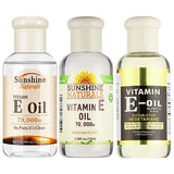 75ml Vitamin E Oil Face Serum Oil Shrink Pores Anti Wrinkle Aging Freckle Anti-wrinkle Lightens Dark Spots Repair Face Skin Care