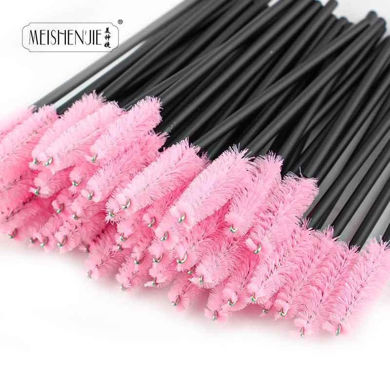 5/50Pcs Eyelashes Makeup Brushes Professional Mascara Wands Applicator Spoolers Eye Lashes Cosmetic Brush Makeup Tool