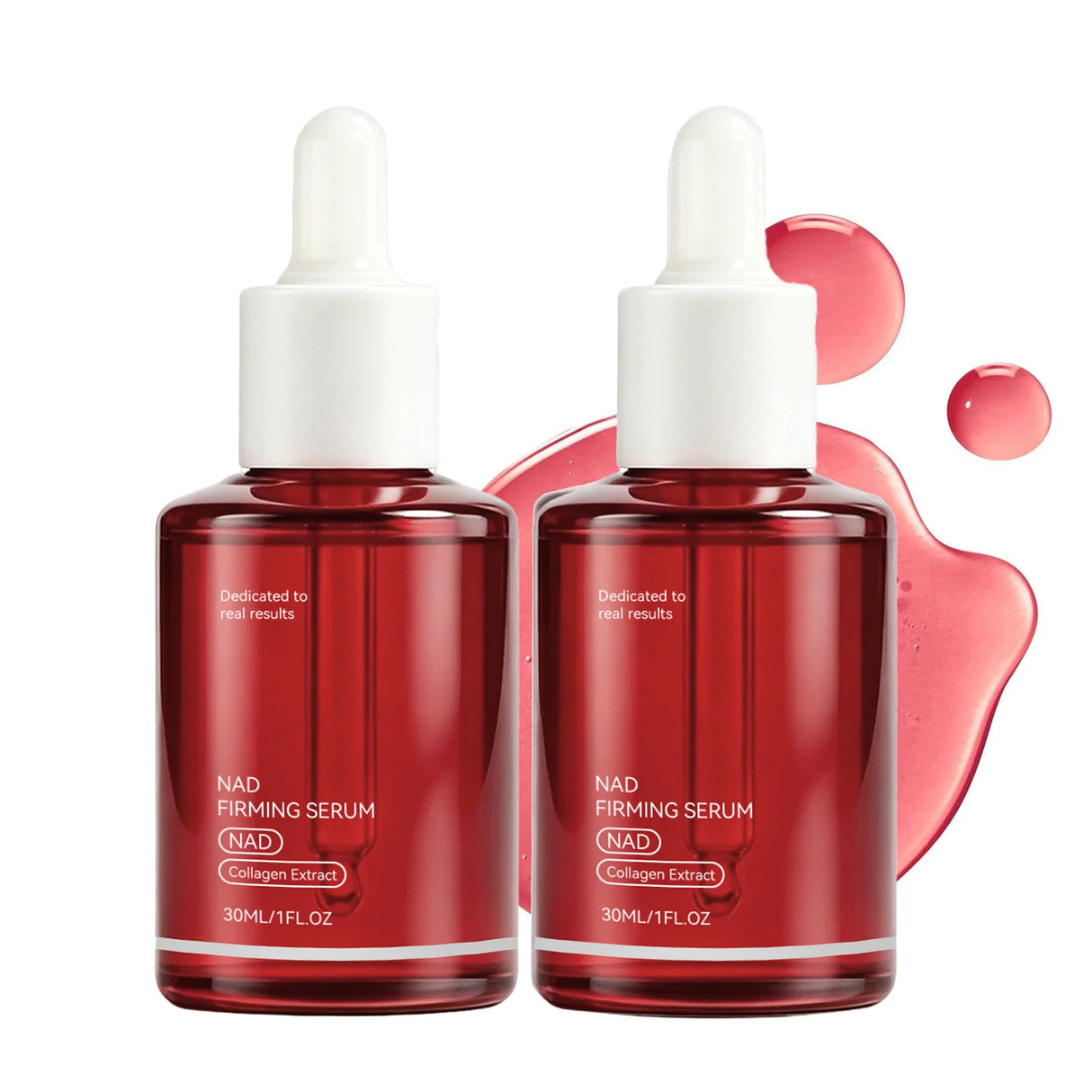NAD+ Firming Serum Collagen Extract & Peptides Facial Serum Improve Skin Elasticity for Smoother Suitable for All Skin Types30ml