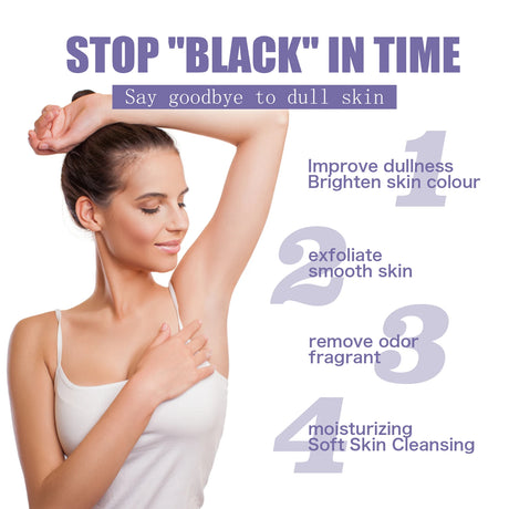 Armpit Brightening Cream Private Parts Dark Skin Bleaching Cream Lighten Melanin Knee Underarm Nipple Soften Dark Body Skin Care