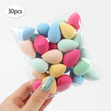 10/20/30/50/100Pcs Mini Makeup Sponge, Expands When Exposed to Water, Suitable for All Skin Types