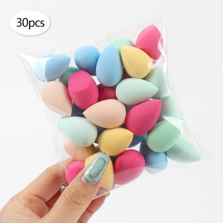 10/20/30/50/100Pcs Mini Makeup Sponge, Expands When Exposed to Water, Suitable for All Skin Types