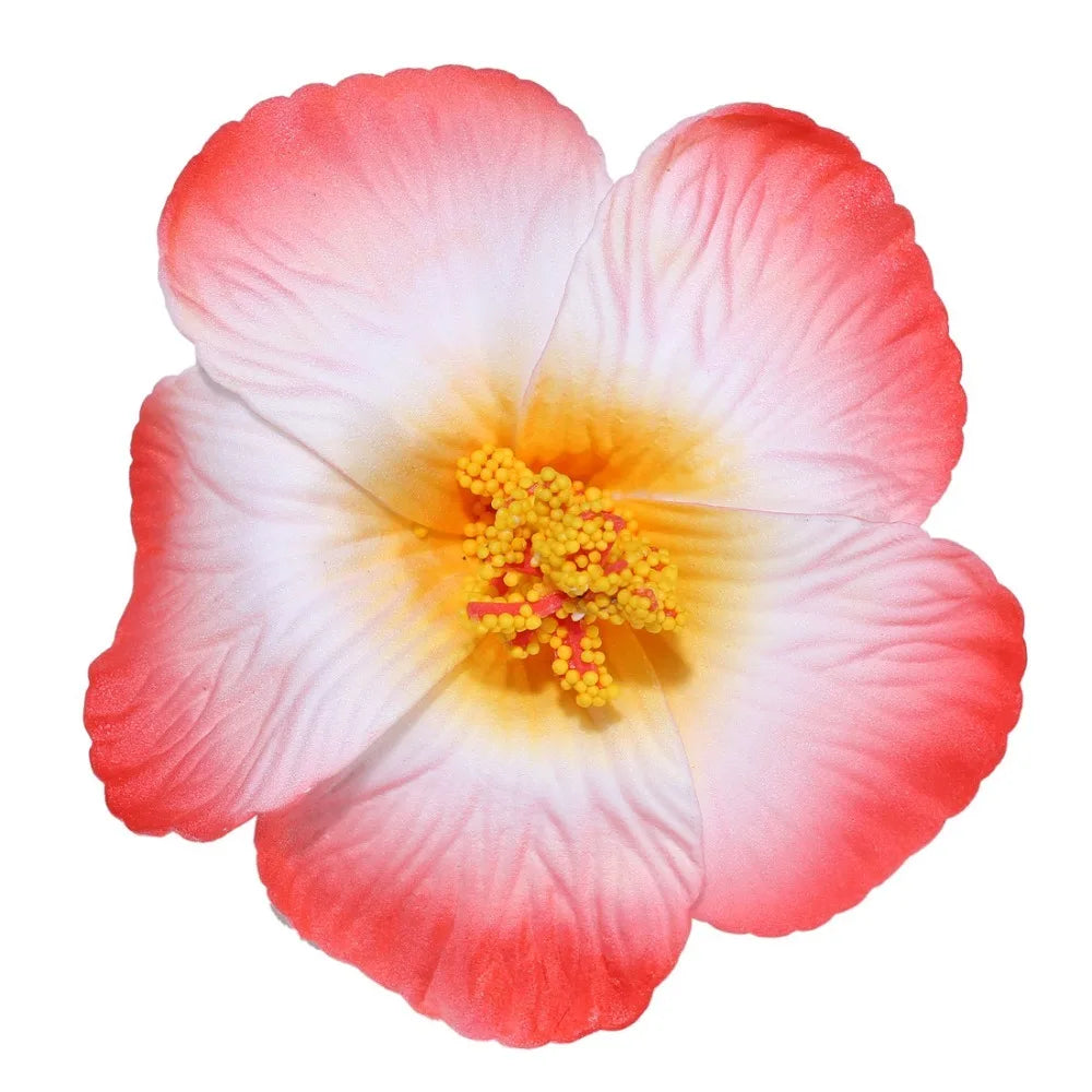Headwear Hawaiian Flower Hair Clips Side Bangs Clip Hair Accessories Artificial Flower Clips Suitable Vacation Beach Parties