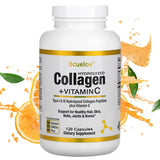 Hydrolyzed Fish Collagen - Marine Collagen, Skin Health, Anti-aging Antioxidant, ‌supports Joint and Bone Health