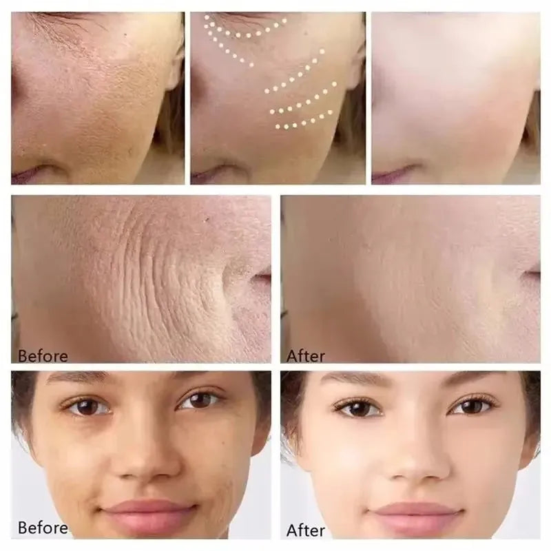 Instant Wrinkle Remover Face Serum Lifting Firming Fade Fine Lines Anti-aging Essence Whitening Brighten Nourish Skin Care