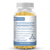 Glucosamine Chondroitin MSM - Supports Joint Health, Relieves Pain, Improves Joint Flexibility, and Enhances Immunity
