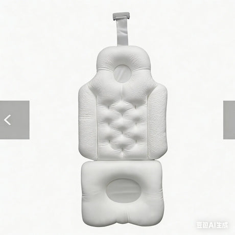 Bath Pillow Comfortable Cushion Spa Bathing Pad Bathtub Cushion Non-Slip Waterproof Neck & Back Relax Bathroom Supply