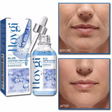Blue Copper Peptide Wrinkle Remover Serum Instant Firming Lifting Anti-Aging Fade Fine Lines Whitening Korean Skin Care Products