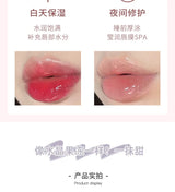 Peach Milk Lip Oil, Bee Lip Balm, Moisturizing Lip Balm, Soothing and Hydrating Lip Oil, Easily Repairs Dry, Cracked Lips