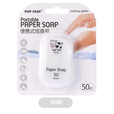 Ultimate Portable Paper Soap Sheets For Outdoor Travel， disposable hand washing travel soap