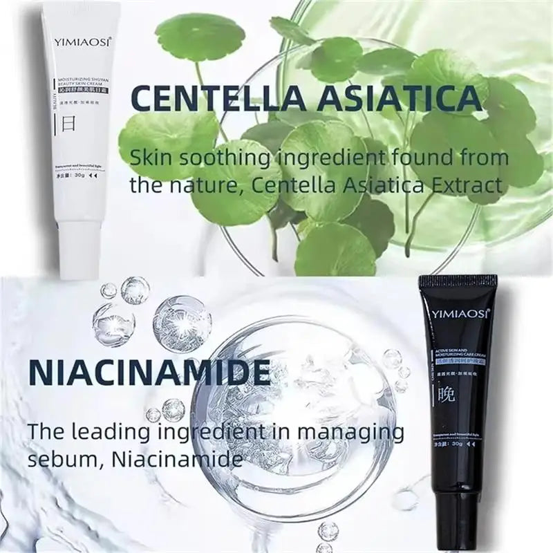 Facial Redness Repair Cream Improve Sensitive Skin Dryness Hydrating Sooth Lotion Removal Rosacea Day Night Korean Cosmetics