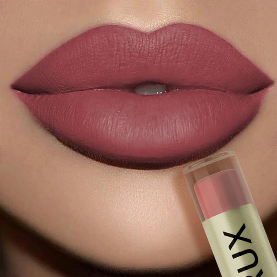 20 Colors Dark Brown Nude Liquid Lipsticks Waterproof Velvet Matte Lip Gloss Long Lasting Lip Glaze Beauty Red Lip Tint Makeup