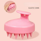 Silicone Shampoo Brush Scalp Antipruritic Massage Hair Washing Combs Body Cleansing Exfoliator Bathing Brushes Hairdressing Tool