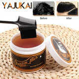 Man Retro Styling Pomade Gel Long-Lasting Moisturizing Hair Wax Pomade For Fluffy Hair Toupee Caramel Hair Oil Barbershop Tools