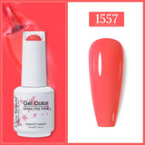 Clou Beaute Gel Nail Polish Neon Brown Royal Blue Red Green Pastal Nude Nail Art Varnishes Gel Lacquer HEMA/TPO FREE UV Gel Nail