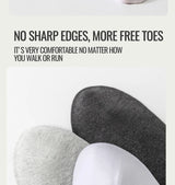 MiiOW Big Size Sock Men Pure Cotton Sock Anti Odor Fat Feet Elastic Widened Loose Sock Compression Sock Elderly Non-Binding Sock