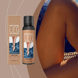 Leg Makeup Spray Waterproof Body Bronzing Mist Sunless Self Tanner Leg Concealer for Flawless Tan Glow 120ml