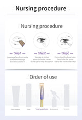 O'CHEAL Anti- Wrinkle Eye Cream With Roller Ball Quick Drying Hydrating Hyaluronic Acid Refreshing Eye Serum Fades Fine Line