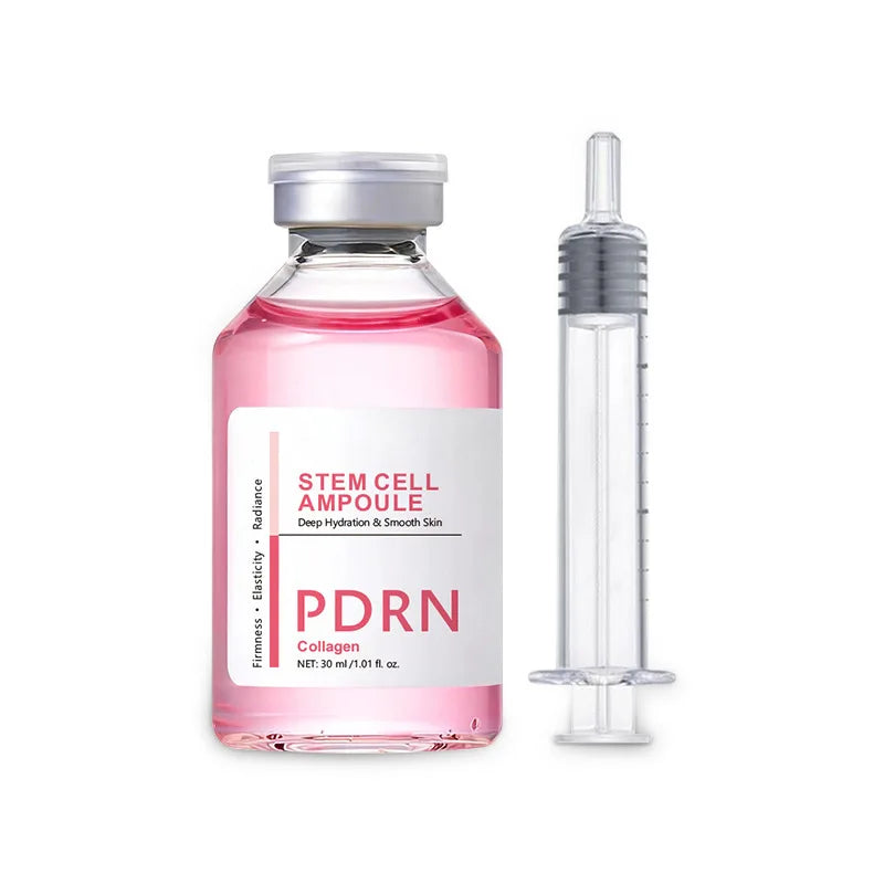 Stem Cell Ampoule Essence, Pink PDRN Ampoule, Collagen Moisturizing Anti-Aging Essence