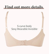 LERVANLA Silicone Breasts Pads Forms Pads Chest Women's Fake Boobs Enhancement Magnify Underwear 2-in-1Breast Becomes Big