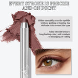 ART VALUE Creamy Texture Matte Eyeliner Pencil Easy Coloring Sweat Proof Eyeshadow Pencil Long Lasting Shimmer Eyeliner Makeup
