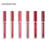 HANDAIYAN 1/6 PCS Lipstick Set Make-up for Women Non Stick Cup Waterproof Long Lasting Cosmetics Korean Makeup Matte Lipstick