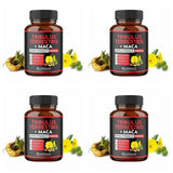 Tribulus Terrestris + Maca Root Extract Supplement Supports Energy Vitality Natural Herbal Health Non-GMO 90 Vegan Capsules