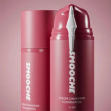 SMOOCHE SPF15 Color Changing Foundation Concealer Oil Control Skin Tone Matching Lightweight Coverage Concealing Liquid Makeup