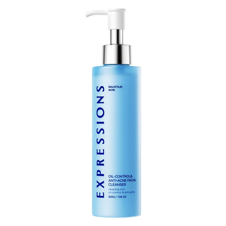 Korean Facial Cleanser – Salicylic Acid + Niacinamide, Blue Lotus & Lotus Extract for Fresh Clean & Oil-Balanced Skin