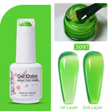 Clou Beaute Jelly Color UV Gel Manicure Summer Pink Nude Gel Nail Rainbow Nail Supplies For Professionals Semi-permanent Varnish