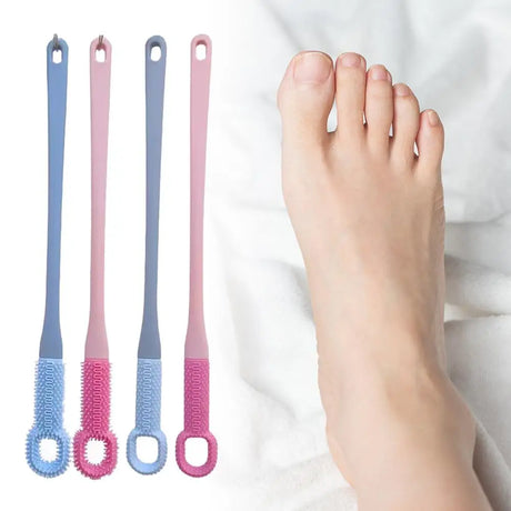 Multi-Functional Foot Scrub Brush Foot Exfoliator Itch Relief Stone Dead Skin Removal Household  ﻿