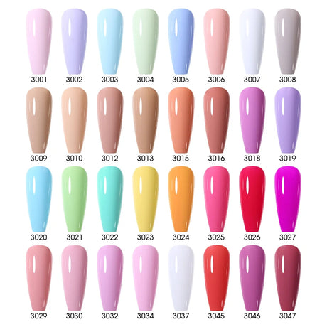 Clou Beaute Gel Nail Polish Neon Brown Royal Blue Red Green Pastal Nude Nail Art Varnishes Gel Lacquer HEMA/TPO FREE UV Gel Nail