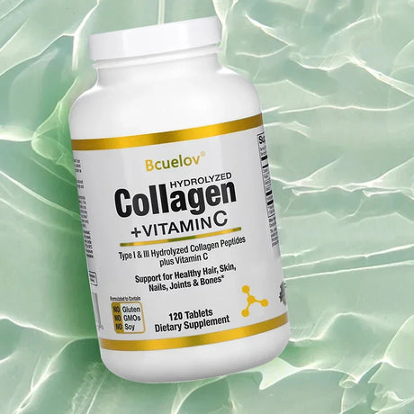 Hydrolyzed Fish Collagen - Marine Collagen, Skin Health, Anti-aging Antioxidant, ‌supports Joint and Bone Health