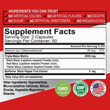 Maca Root Capsules - Improves Vitality and Performance, Enhance Energy, Builds Muscle and Strength