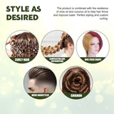 Curling Styling Mousse Natural Plant Extracts Impetuous Increase Hair Elasticity Lasting Styling Moisturizing Styling Spray 60ml