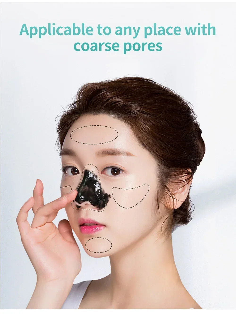 LANBENA Remove Blackhead Mask Shrinking Pore Deep Cleaning Mask Improve Rough Skin Acne Treatment Skin Brighteing Care Beauty