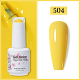 Clou Beaute Gel Nail Polish Neon Brown Royal Blue Red Green Pastal Nude Nail Art Varnishes Gel Lacquer HEMA/TPO FREE UV Gel Nail