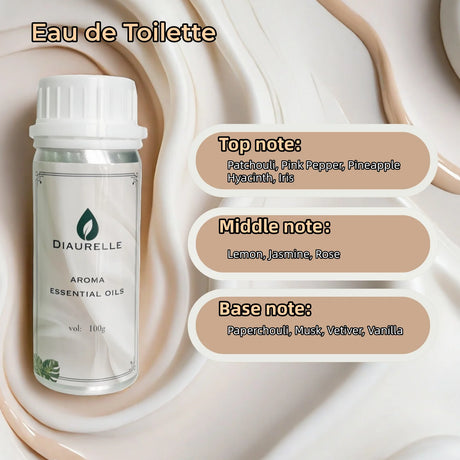 DIAURELLE 100mL Aroma Diffuser Essential Oils 8-Times Concentrated Essence Perfume Flavoring Home Fragrance Air Freshener