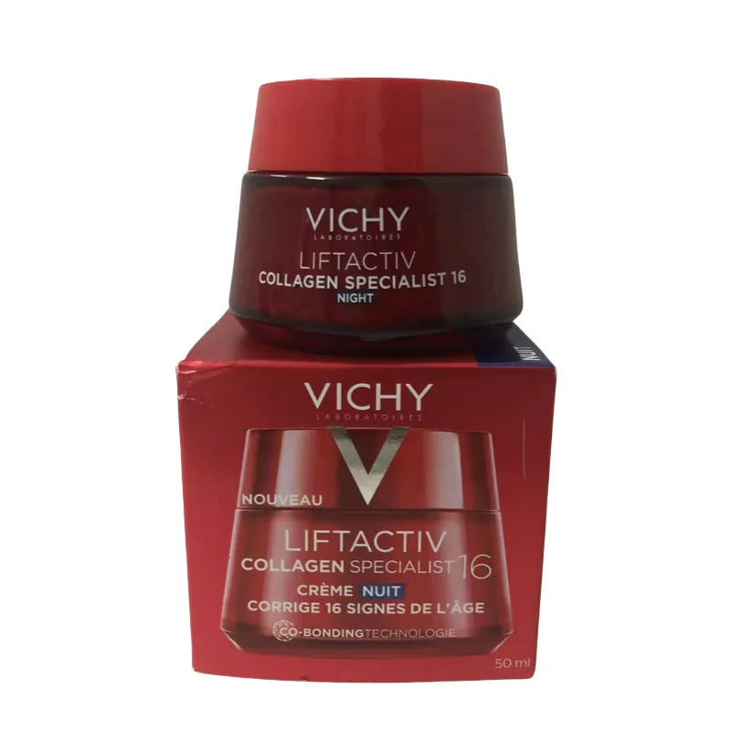New Version of Ready-to-use Collagen Cream with Peptides and Anti-wrinkle Night Cream, 50ml Concentrated Essence, 30ml Lotion