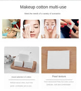 450/500/600PCS Facial Puff Cotton Pads Disposable Makeup Accessories Remover Practical Face